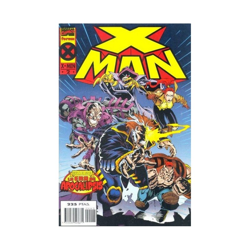 X-MAN VOL.1 Nº 2 AL 4 LA ERA DE APOCALIPSIS