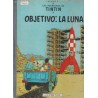 TINTIN OBJETIVO LA LUNA 3ª EDICION CON LOMO DE TELA AÑ0 1965
