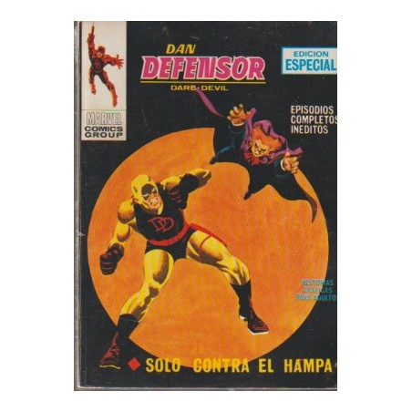 DAN DEFENSOR Nº 9 ED.VERTICE VOL. : SOLO CONTRA EL HAMPA, EXCELENTE ESTADO DE CONSERVACION