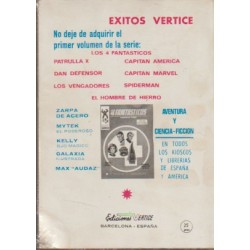 DAN DEFENSOR Nº 9 ED.VERTICE VOL. : SOLO CONTRA EL HAMPA, EXCELENTE ESTADO DE CONSERVACION