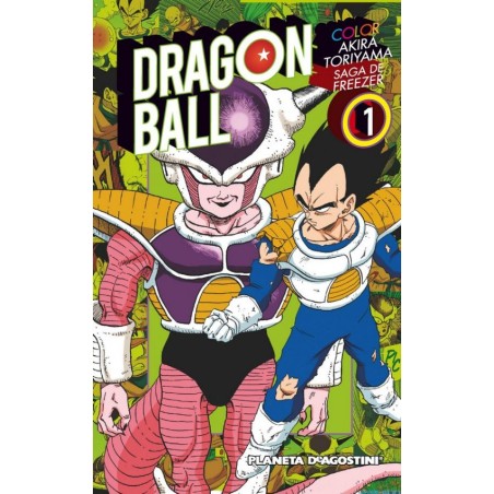 DRAGON BALL color SAGA DE FREEZER COMPLETA 5 EJEMPLARES