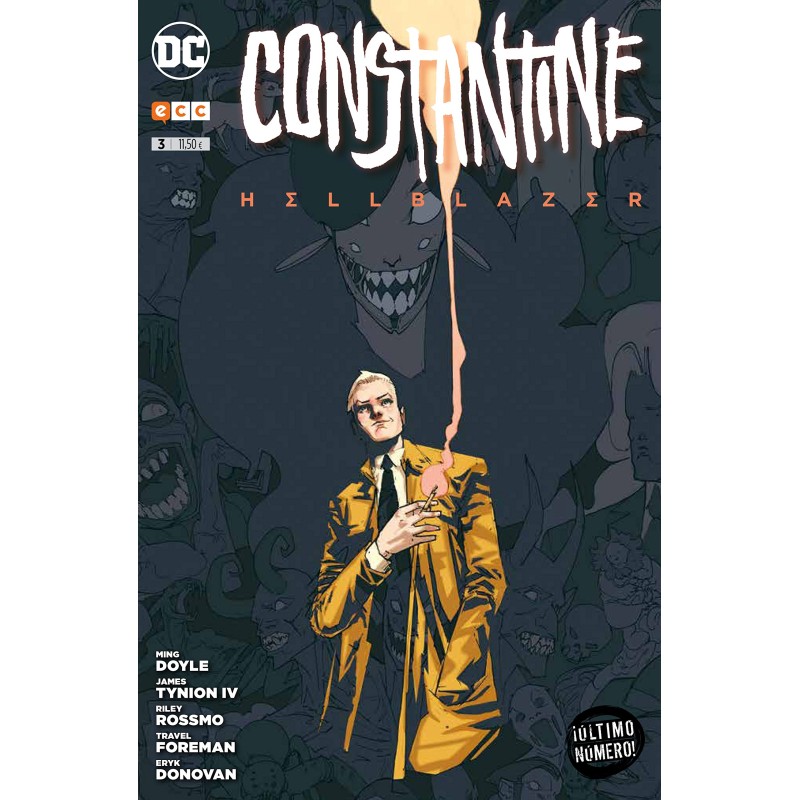 CONSTINE HELLBLAZER COL.COMPLETA 3 EJEMPLARESED.ECC