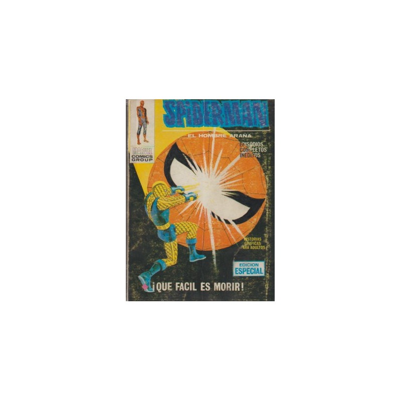 SPIDERMAN Nº 30 ED.VERTICE ¡ QUE FACIL ES MORIR ¡