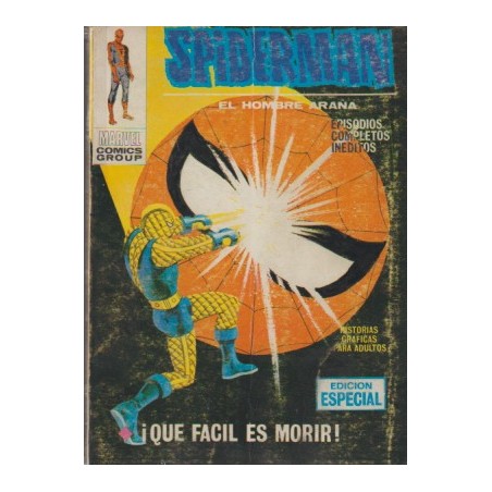 SPIDERMAN Nº 30 ED.VERTICE ¡ QUE FACIL ES MORIR ¡