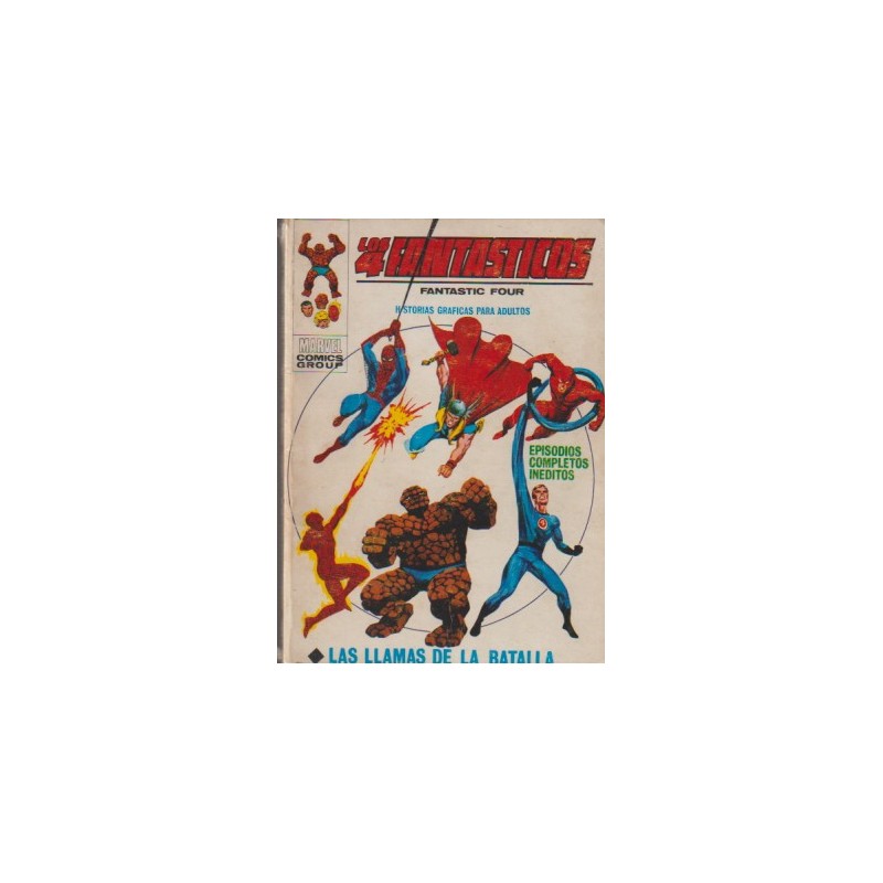 LOS 4 FANTASTICOS Nº 35 ED.VERTICE VOL.1 : LAS LLAMAS DE LA BATALLA