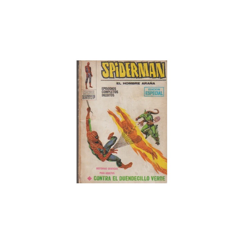 SPIDERMAN Nº 8 ED.VERTICE VOL.1 Nº 8 CONTRA EEL DUENDECILLO VERDE