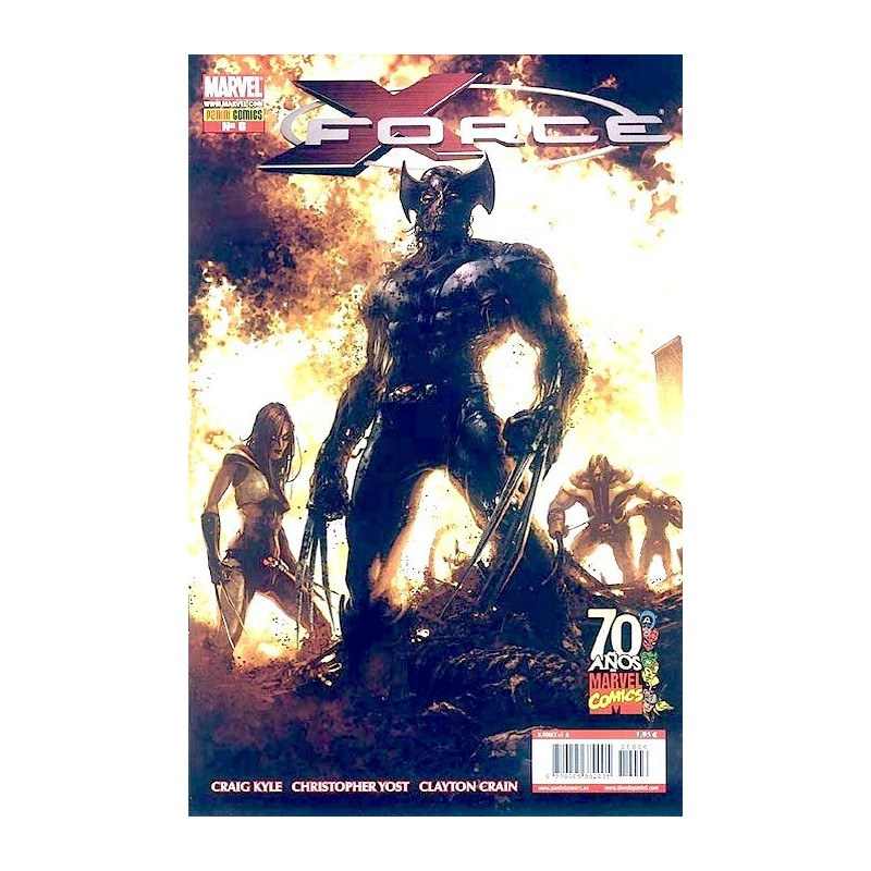 X-FORCE VOL.3 PANINI NUMEROS 1 AL 6