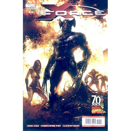 X-FORCE VOL.3 PANINI NUMEROS 1 AL 6