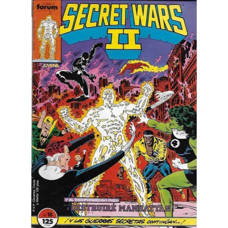 SECRETS WARS Nº 8 EDITORIAL FORUM