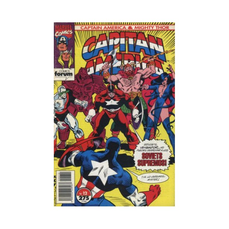 CAPITAN AMERICA & THOR VOL.2 : COL.COMPLETA 1 AL 13 ,CAPITÁN AMÉRICA Y THOR EL PODEROSO VOL. 2 ED.FORUM