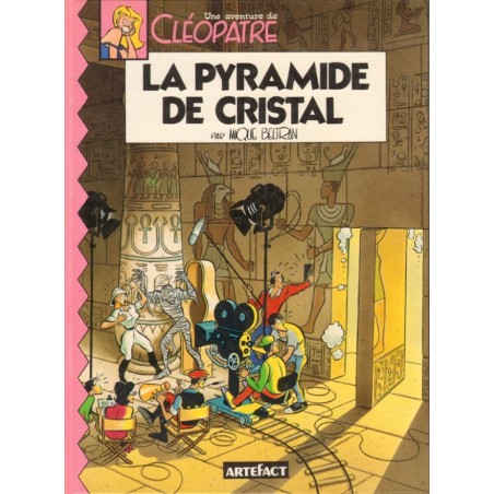 UNE AVENTURE DE CLEOPATRE LA PYRAMIDE DE CRISTAL POR MIQUE BELTRAN , FRANCES , TAPA DURA O CARTONE