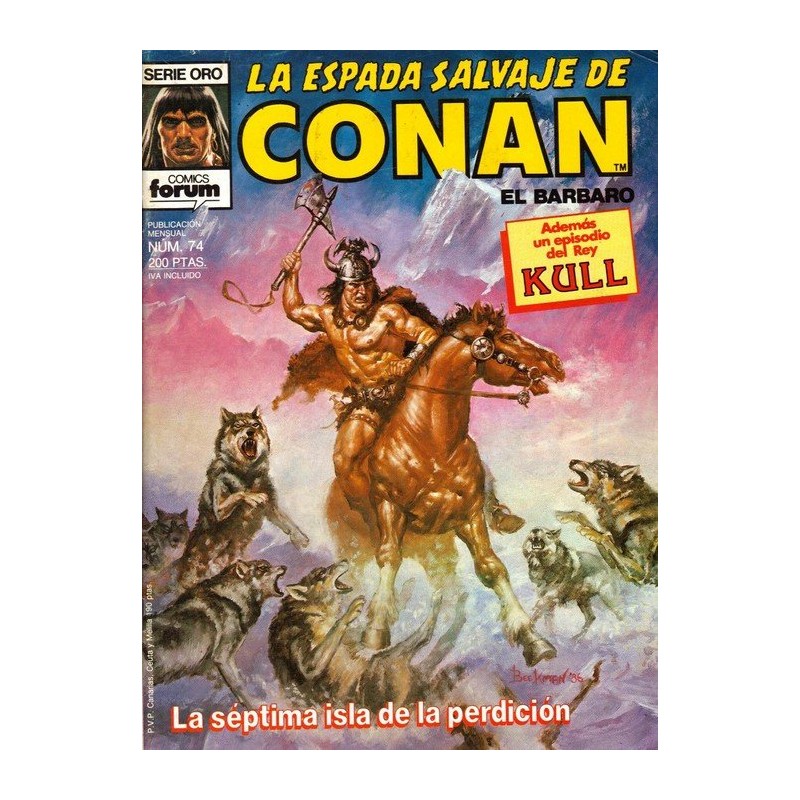 LA ESPADA SALVAJE DE CONAN VOL.1 Nº 74