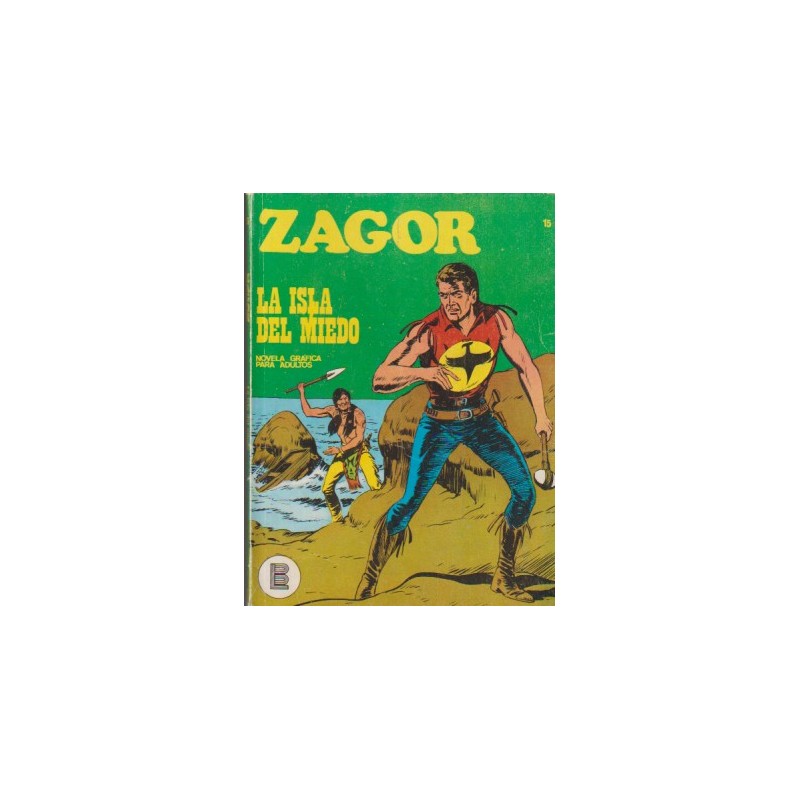 ZAGOR Nº 15 LA ISLA DEL MIEDO ED.BURULAN
