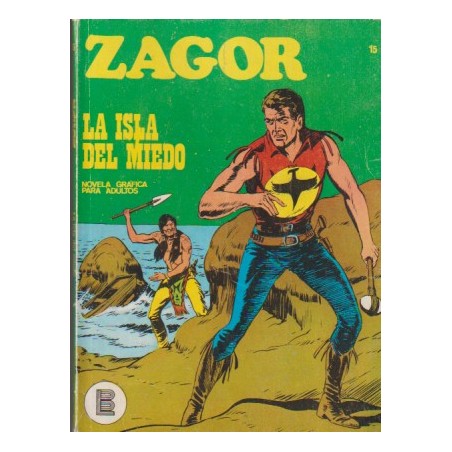 ZAGOR Nº 15 LA ISLA DEL MIEDO ED.BURULAN