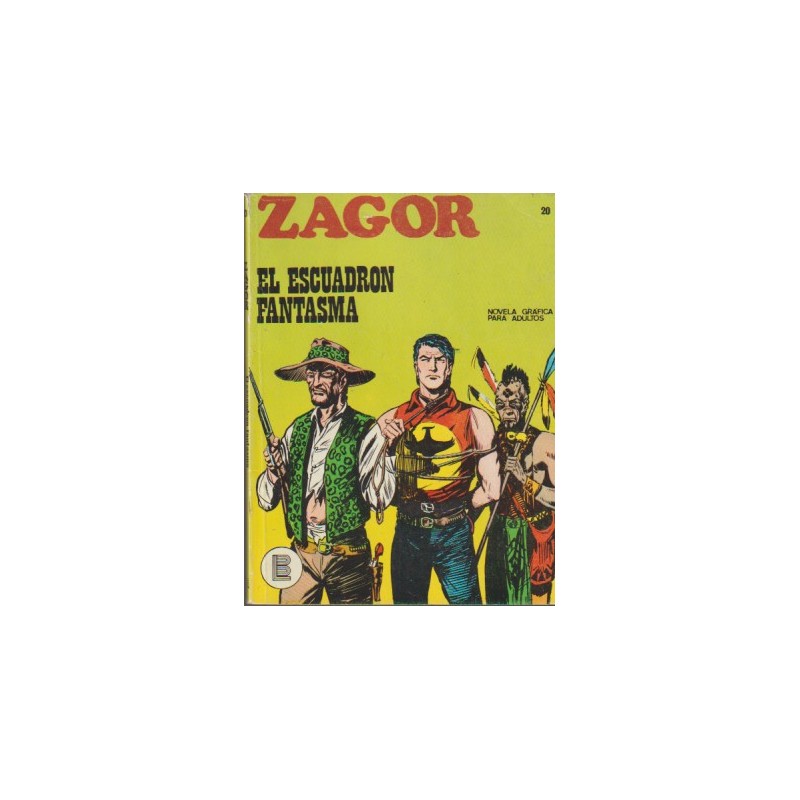 ZAGOR Nº 20 EL ESCUADRON FANTASMA ED.BURULAN