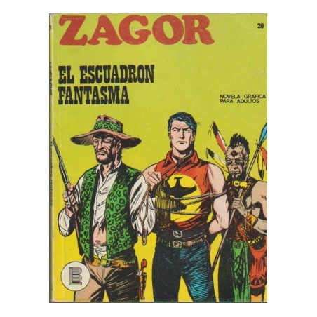 ZAGOR Nº 20 EL ESCUADRON FANTASMA ED.BURULAN