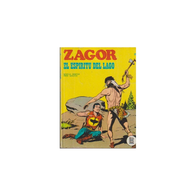 ZAGOR Nº 29 EL ESPIRITU DEL LAGO ED.BURULAN