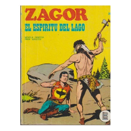 ZAGOR Nº 29 EL ESPIRITU DEL LAGO ED.BURULAN
