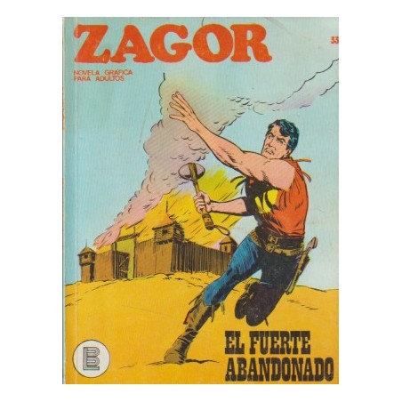 ZAGOR Nº 33 EL FUERTE ABANDONADO ED.BURULAN