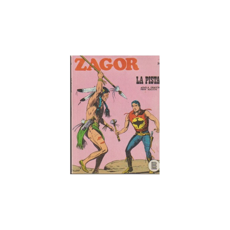 ZAGOR Nº 34 LA PISTA ED.BURULAN