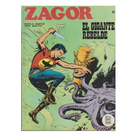 ZZAGOR Nº 35 EL GIGANTE REBELDE ED.BURULAN