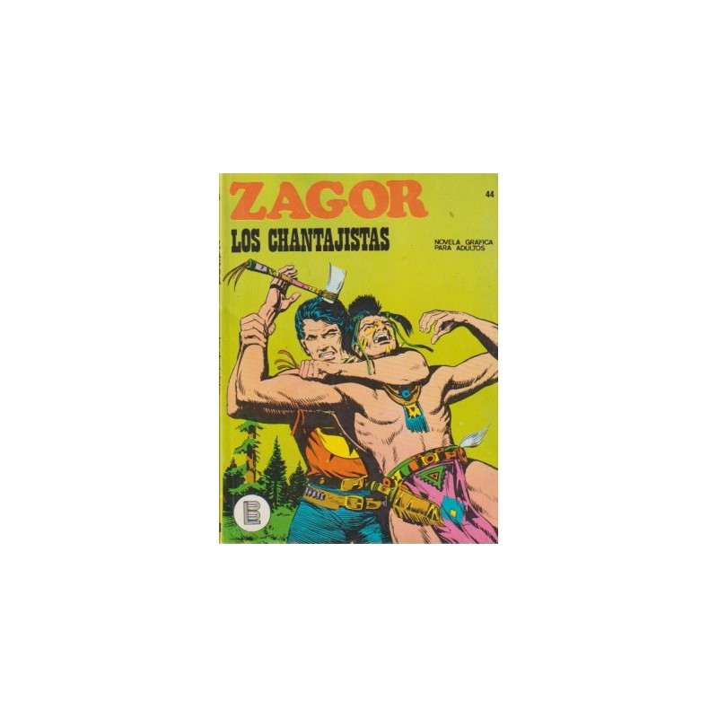ZAGOR Nº 44 LOS CHANTAJISTAS