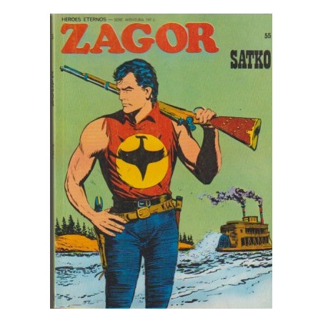 ZAGOR Nº 55 SATKO ED.BURULAN