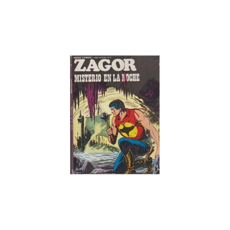 ZAGOR Nº 59 MISTERIO EN LA NOCHE ED.BURULAN