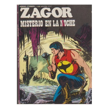 ZAGOR Nº 59 MISTERIO EN LA NOCHE ED.BURULAN