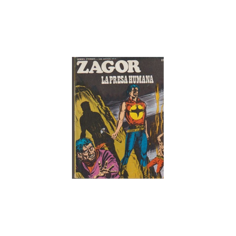 ZAGOR Nº 61 LA PRESA HUMANA ED.BURULAN