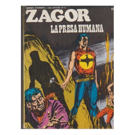 ZAGOR Nº 61 LA PRESA HUMANA ED.BURULAN