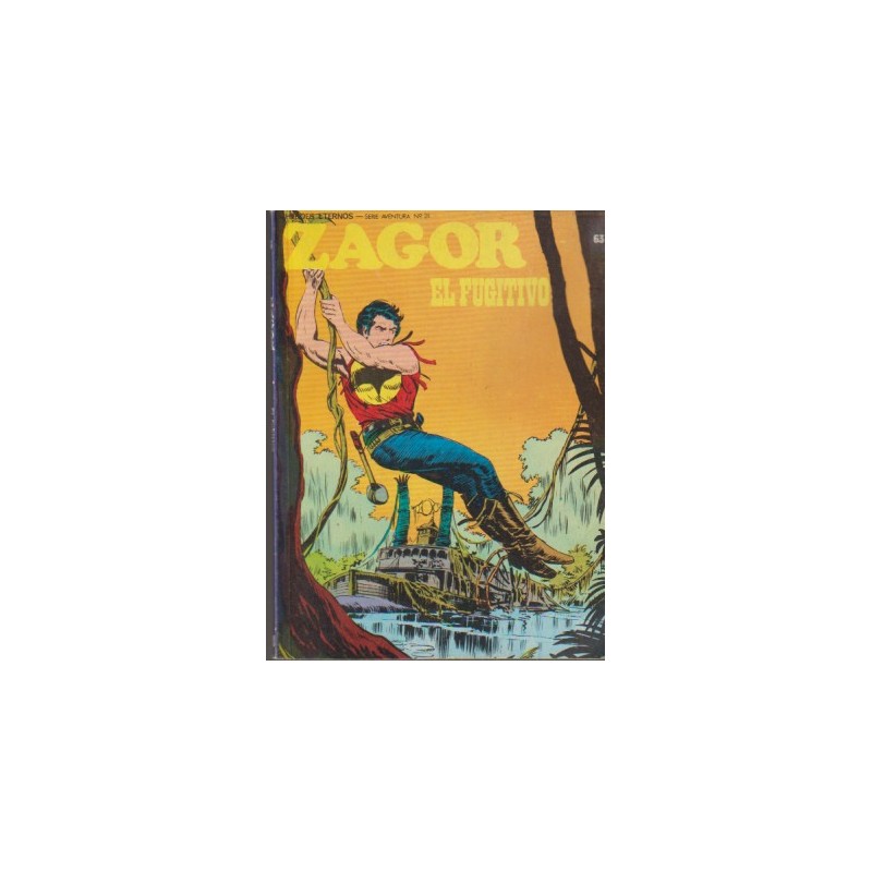 ZAGOR Nº 63 EL FUGITIVO ED.BURULAN