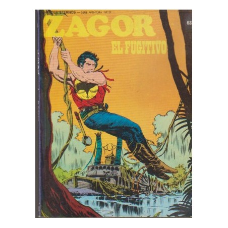 ZAGOR Nº 63 EL FUGITIVO ED.BURULAN