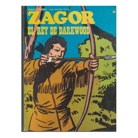 ZAGOR Nº 65 EL REY DE DARKWOOD ED.BURULAN
