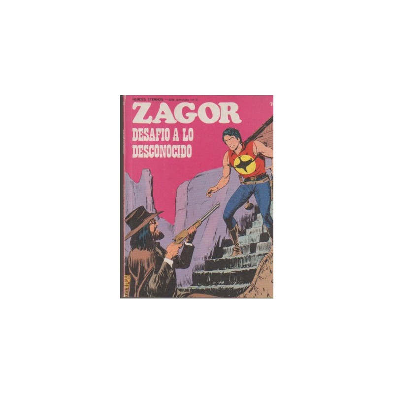 ZAGOR Nº 70 DESAFIO A LO DESCONOCIDO ED.BURULAN
