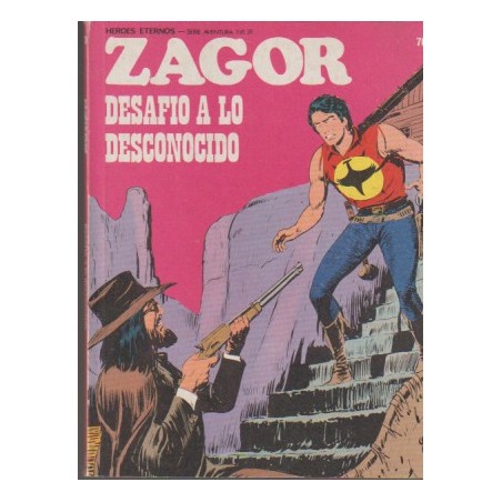 ZAGOR Nº 70 DESAFIO A LO DESCONOCIDO ED.BURULAN