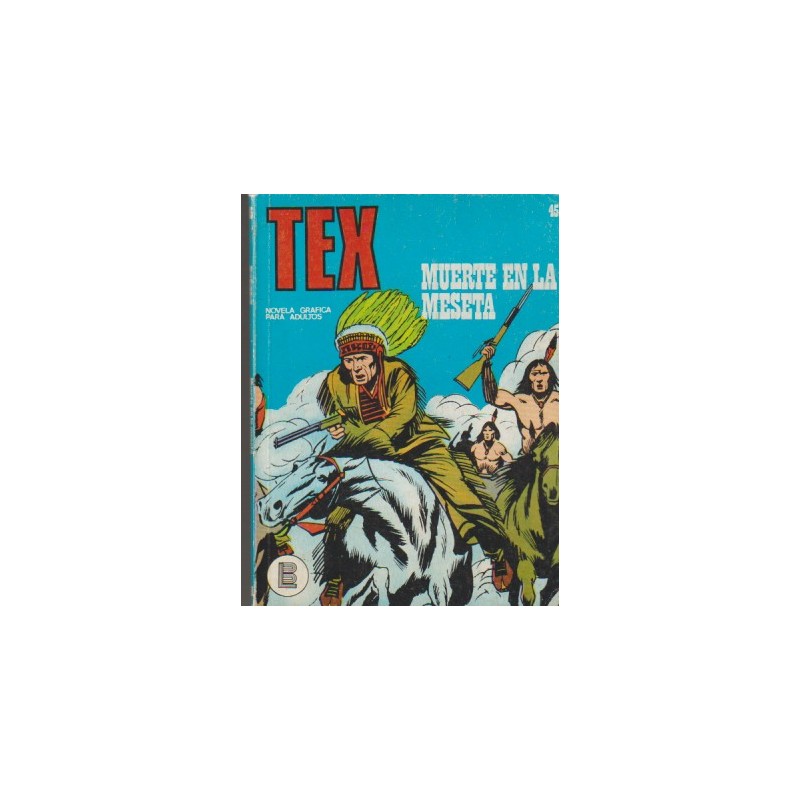 TEX Nº 45 MUERTE EN LA MESETA ED.BURULAN