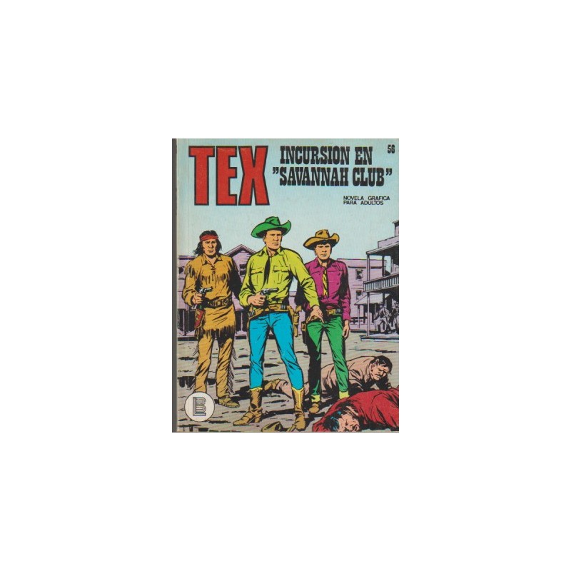 TEX Nº 56 INCURSION EN SABANNAH CLUB ED.BURULAN
