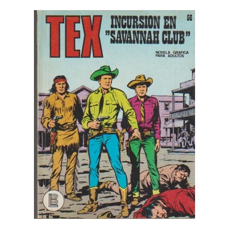 TEX Nº 56 INCURSION EN SABANNAH CLUB ED.BURULAN