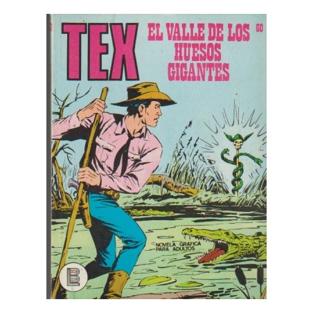 TEX Nº 60 EL VALLE DE LOS HUESOS GIGANTES ED.BURULAN
