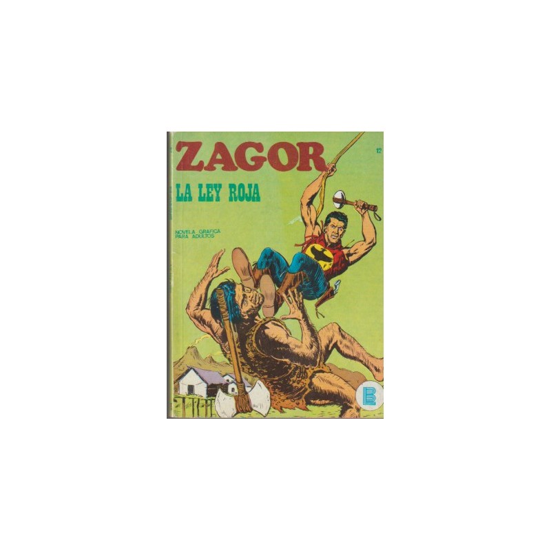 ZAGOR Nº 12 LA LEY ROJA ED.BURULAN
