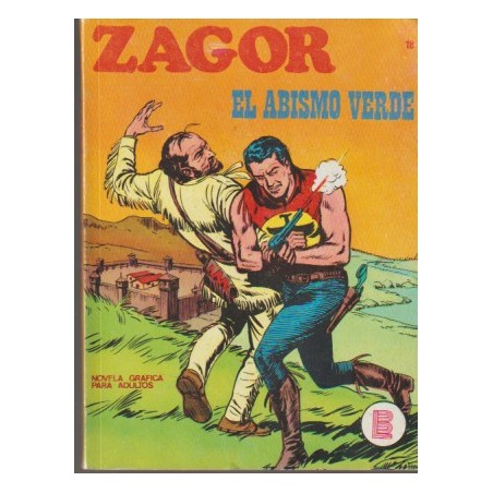 ZAGOR Nº 18 EL ABISMO VERDE ED.BURULAN