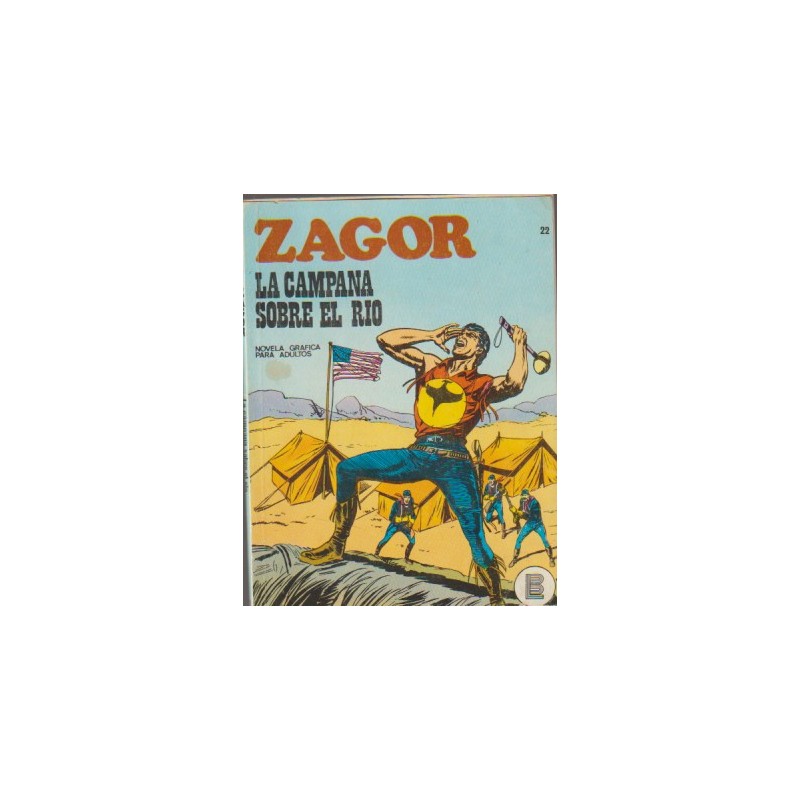 ZAGOR Nº 22 LA CAMPANA SOBRE EL RIO ED.BURULAN