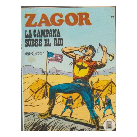 ZAGOR Nº 22 LA CAMPANA SOBRE EL RIO ED.BURULAN