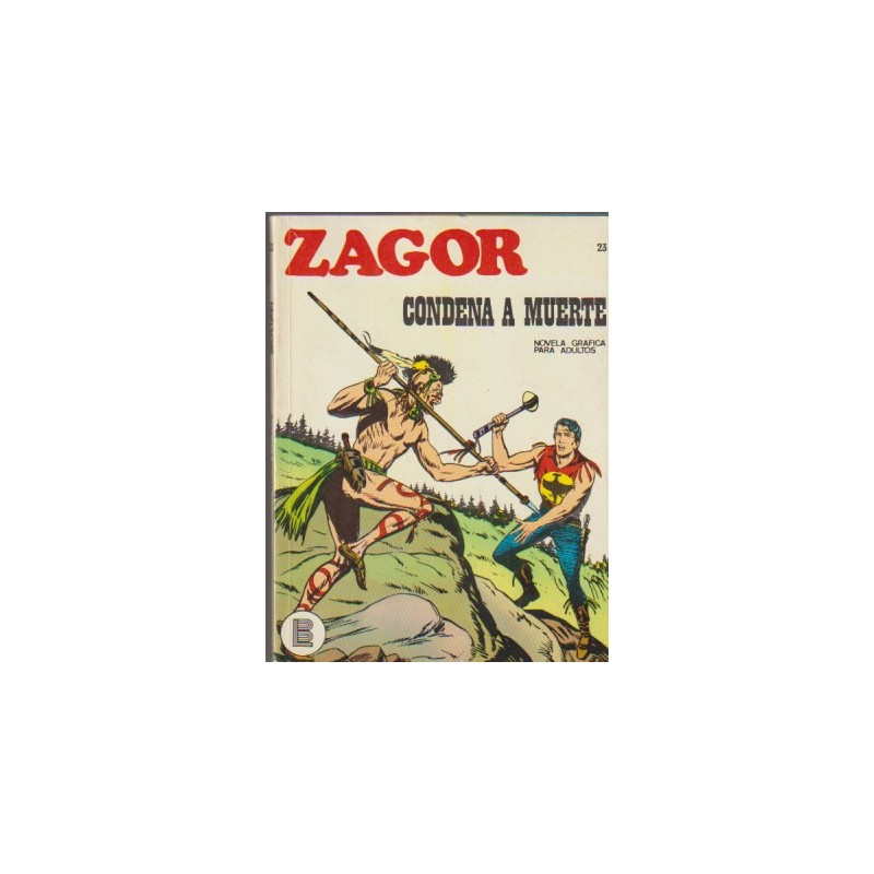 ZAGOR Nº 23 CONDENA A MUERTE ED.BURULAN