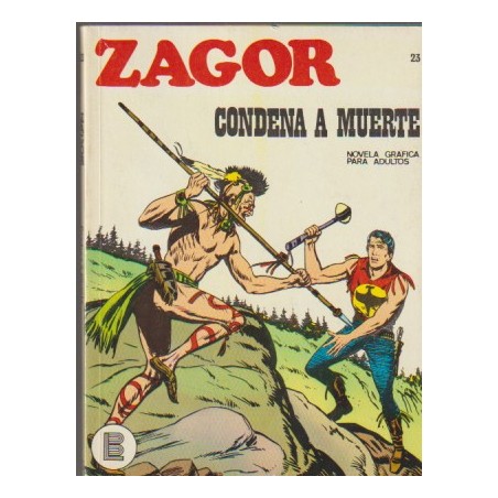 ZAGOR Nº 23 CONDENA A MUERTE ED.BURULAN