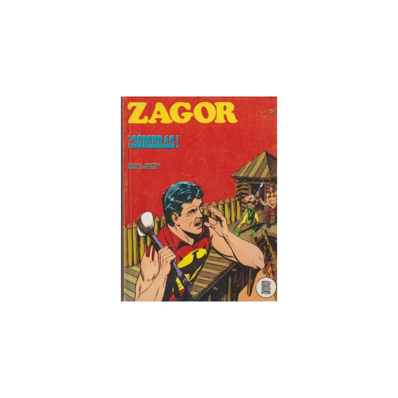 ZAGOR Nº 24 ¡ SOMBRAS ¡ ED.BURULAN