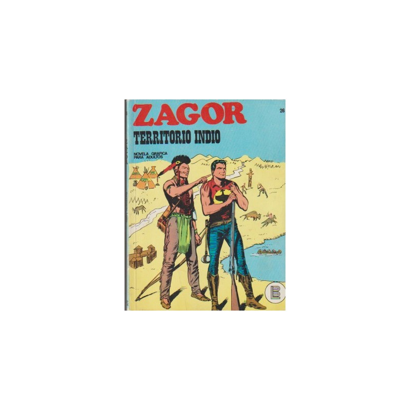 ZAGOR Nº 26 TERRITORIO INDIO ED.BURULAN
