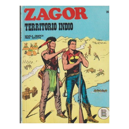 ZAGOR Nº 26 TERRITORIO INDIO ED.BURULAN