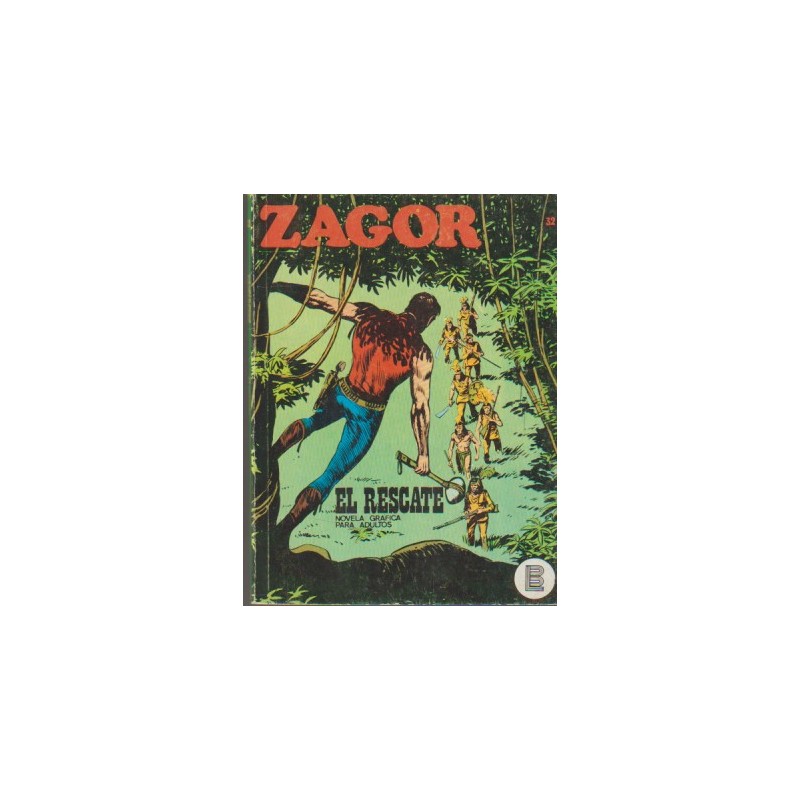 ZAGOR Nº 32 EL RESCATE ED.BURULAN